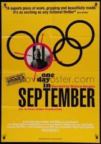 8y611 ONE DAY IN SEPTEMBER int'l 1sh 2000 the 1972 Munich Olympics terrorist attacks!