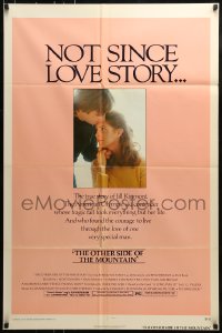 8y620 OTHER SIDE OF THE MOUNTAIN 1sh 1975 paralyzed Olympic skier Marilyn Hassett & Beau Bridges!