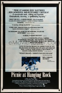 8y639 PICNIC AT HANGING ROCK 1sh 1979 Peter Weir classic about vanishing schoolgirls!