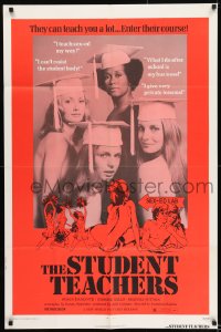 8y830 STUDENT TEACHERS 1sh 1973 high school comedy, Jonathan Kaplan directed!