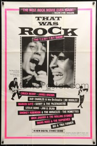 8y880 THAT WAS ROCK 1sh 1984 Chuck Berry, Mick Jagger & Diana Ross!