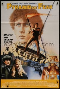 8y995 YOUNG SHERLOCK HOLMES int'l 1sh 1985 Spielberg, Nicholas Rowe as the great detective!