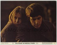 8z685 PANIC IN NEEDLE PARK color 11x14 still 1971 best portrait of addicts Al Pacino & Kitty Wynn!