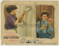 8z054 ADVENTURES OF TOM SAWYER LC 1938 mischievous Tommy Kelly gets other kids to do his chores!