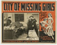 8z214 CITY OF MISSING GIRLS LC R1940s pretty young girls go to talent school & then disappear!