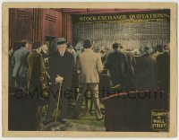 8z217 CLANCY IN WALL STREET LC 1930 Irish Charley Murray by the Stock Exchange Quotations board!