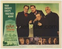 8z227 COMEDY OF TERRORS LC #8 1964 Vincent Price, Peter Lorre, Boris Karloff, Basil Rathbone