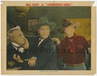 8z260 DANGEROUS ODDS LC 1925 tough cowboy Bill Cody says Leave that man to me!