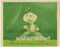 8z444 HUNTING INSTINCT LC 1961 Disney cartoon, great image of tiny old man insect with pipe!