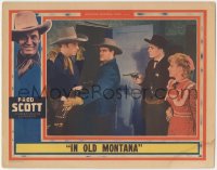 8z461 IN OLD MONTANA LC 1937 two bad guys capture both Fred Scott & his girl Jean Carmen!
