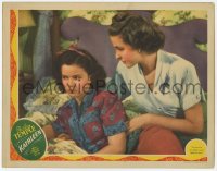 8z485 KATHLEEN LC 1941 angry 12 year-old Shirley Temple tells Laraine Day to fight for her father!