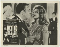 8z486 KEELER AFFAIR LC 1963 c/u of sexy Yvonne Buckingham as Christine seducing a powerful man!