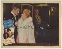 8z525 LETTER FROM AN UNKNOWN WOMAN LC #2 1948 man in carriage glares at Hayward & Joan Fontaine!