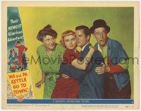 8z562 MA & PA KETTLE GO TO TOWN LC #6 1950 Marjorie Main, Percy Kilbride, Richard Long, Meg Randall