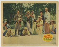 8z577 MANILA CALLING LC 1942 Lloyd Nolan & men aiming their guns on Philippines beach in WWII!