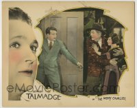 8z596 MERRY CAVALIER LC 1926 Richard Talmadge bursts into home and scared Charlotte Stevens & dad!