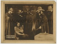 8z601 MIDNIGHT RAIDERS LC 1921 pretty Louise Lorraine is tortured by masked & cloaked bad guys!