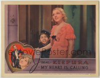 8z631 MY HEART IS CALLING LC 1935 young hotel bellboy is smitten by beautiful Martha Eggerth!