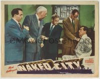 8z638 NAKED CITY LC #3 1947 Dassin & Hellinger, Pedi, Joy, Barry Fitzgerald, Opatoshu, and Duff