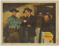 8z679 OUTLAW LC 1941 Howard Hughes, Walter Huston as Doc Holiday with Jack Buetel as Billy the Kid!