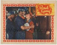 8z744 ROAD GANG LC 1936 miner Donald Woods embraces pretty Kay Linaker, written by Dalton Trumbo!