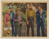 8z756 ROLL ALONG COWBOY LC 1937 hero Smith Ballew & his friends catch the bad guy!