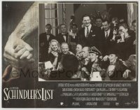 8z787 SCHINDLER'S LIST LC 1993 Liam Neeson, Best Director Oscar winner Steven Spielberg!