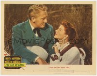 8z790 SEA OF GRASS LC #8 1947 Katharine Hepburn tells Spencer Tracy she loves him very much!
