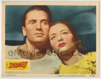 8z806 SHAMED LC R1953 best close up of Maria Michi & Massimo Girotti, Preludio d'amore!