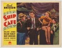 8z813 SHIP CAFE LC 1935 Carl Brisson was a sailor bold with a voice of gold, Arline Judge