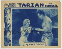 8z885 TARZAN THE FEARLESS chapter 9 LC 1933 barechested Buster Crabbe, Julie Bishop & chimp!