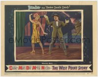 8z956 WEST POINT STORY LC #8 1950 James Cagney in zoot suit dancing with Virginia Mayo on stage!