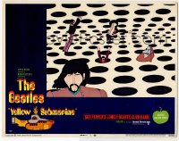8z992 YELLOW SUBMARINE LC #7 1968 great psychedelic cartoon art of The Beatles & the Blue Meanie!