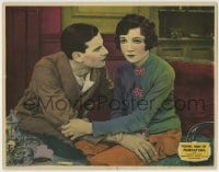 8z994 YOUNG MAN OF MANHATTAN LC 1930 c/u worried young Claudette Colbert & concerned Norman Foster!