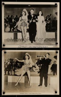 9a910 DANCING CO-ED 2 8x10 stills 1939 sexy Lana Turner and Ann Rutherford w/ Artie Shaw & band!