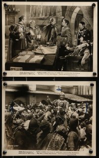 9a928 IF I WERE KING 2 8x10 stills 1938 great images of pretty Frances Dee & Ronald Colman!