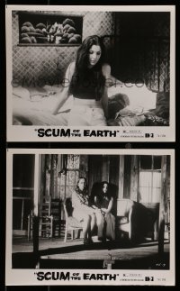 9a966 SCUM OF THE EARTH 2 8x10 stills 1974 see the real Poor White Trash Part II!