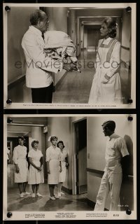 9a982 TAMMY & THE DOCTOR 2 8x10 stills 1963 Sandra Dee turns hospital upside down with Peter Fonda!