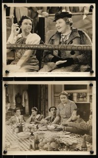 9a987 THOROUGHBREDS DON'T CRY 2 8x10 stills 1937 both with Judy Garland, Sophie Tucker, race track!