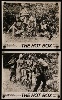 9a921 HOT BOX 2 English FOH LCs 1972 ravaged savaged sexy babes fight back with their guns & bodies