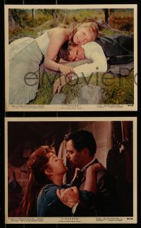 9a006 CIMARRON 12 color 8x10 stills 1960 directed by Anthony Mann, Glenn Ford, Maria Schell!