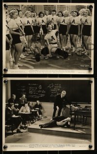 9a760 COLLEGE SWING 4 8x10 stills 1938 wacky images with Ben Blue, dancers & others!