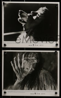 9a347 COMPANY OF WOLVES 9 8x10 stills 1985 Neil Jordan directed, best gruesome werewolf images!