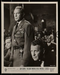 9a408 COURT-MARTIAL OF BILLY MITCHELL 8 8x10 stills 1956 Gary Cooper, directed by Preminger!