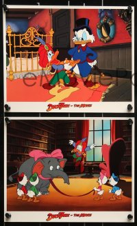 9a061 DUCKTALES: THE MOVIE 8 color 8x10 stills 1990 Disney, Scrooge McDuck, Huey, Dewey & Louie