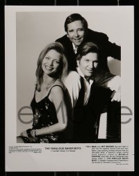 9a576 FABULOUS BAKER BOYS 6 8x10 stills 1989 Jeff & Beau Bridges, sexy Michelle Pfeiffer!