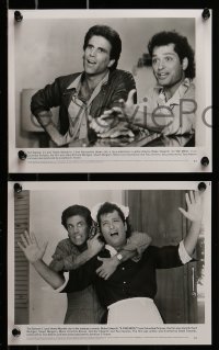 9a351 FINE MESS 9 from 8x10 to 8x10.25 stills 1986 directed by Blake Edwards, Ted Danson & Howie Mandel!