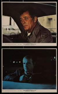 9a065 FRIENDS OF EDDIE COYLE 8 8x10 mini LCs 1973 cool images of Robert Mitchum & Peter Boyle!