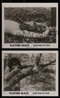 9a833 GATOR BAIT 3 8x10 stills 1974 Beverly Sebastion, Claudia Jennings, half animal, all woman!