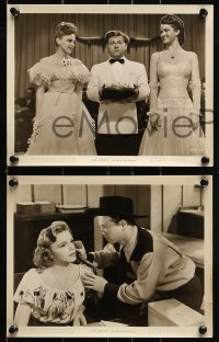 9a834 GIRL CRAZY 3 8x10 stills 1943 Judy Garland with Mickey Rooney & Tommy Dorsey!
